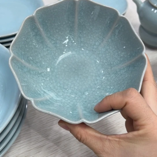 瓷片大宋名窑汝瓷茶具
