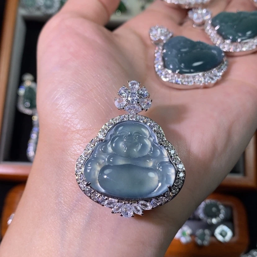 【闪购商品】翡翠颈饰未镶嵌?**?天然