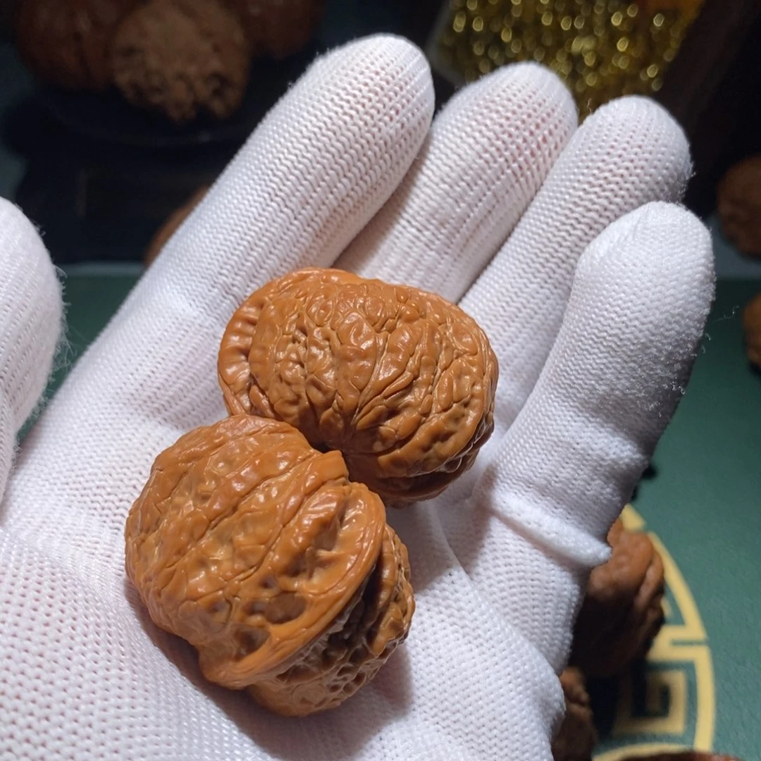 墨***隐吊坠文玩核桃雪麒麟