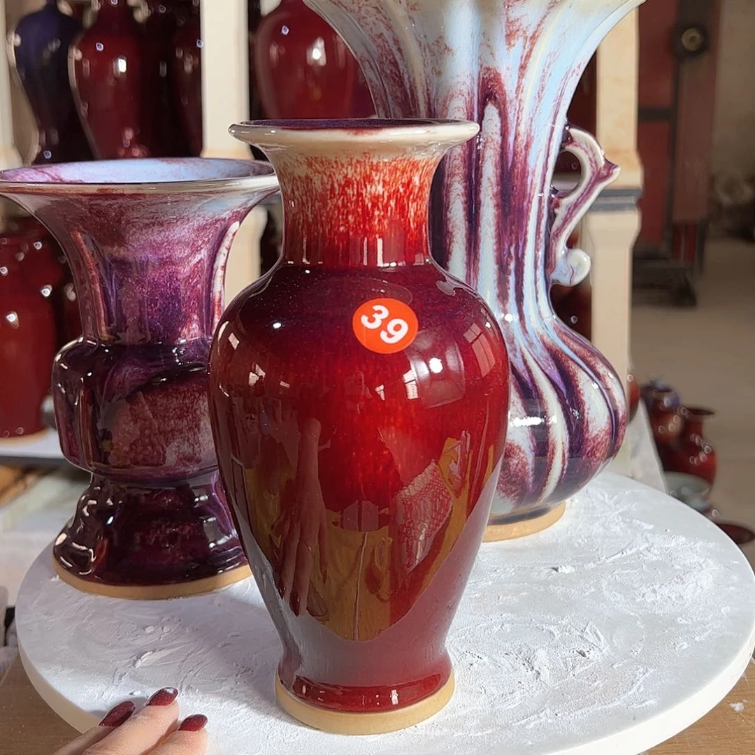 摆件郑家钧窑摆件