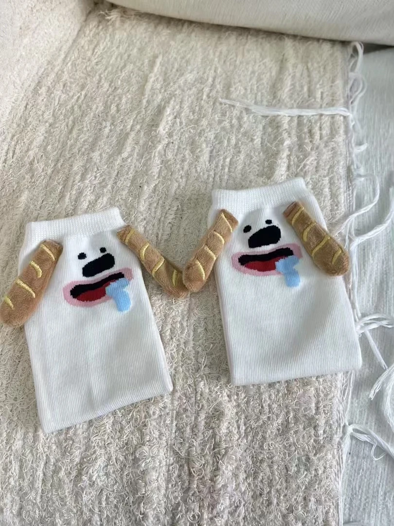 夏季法棍小狗直板袜  超级软