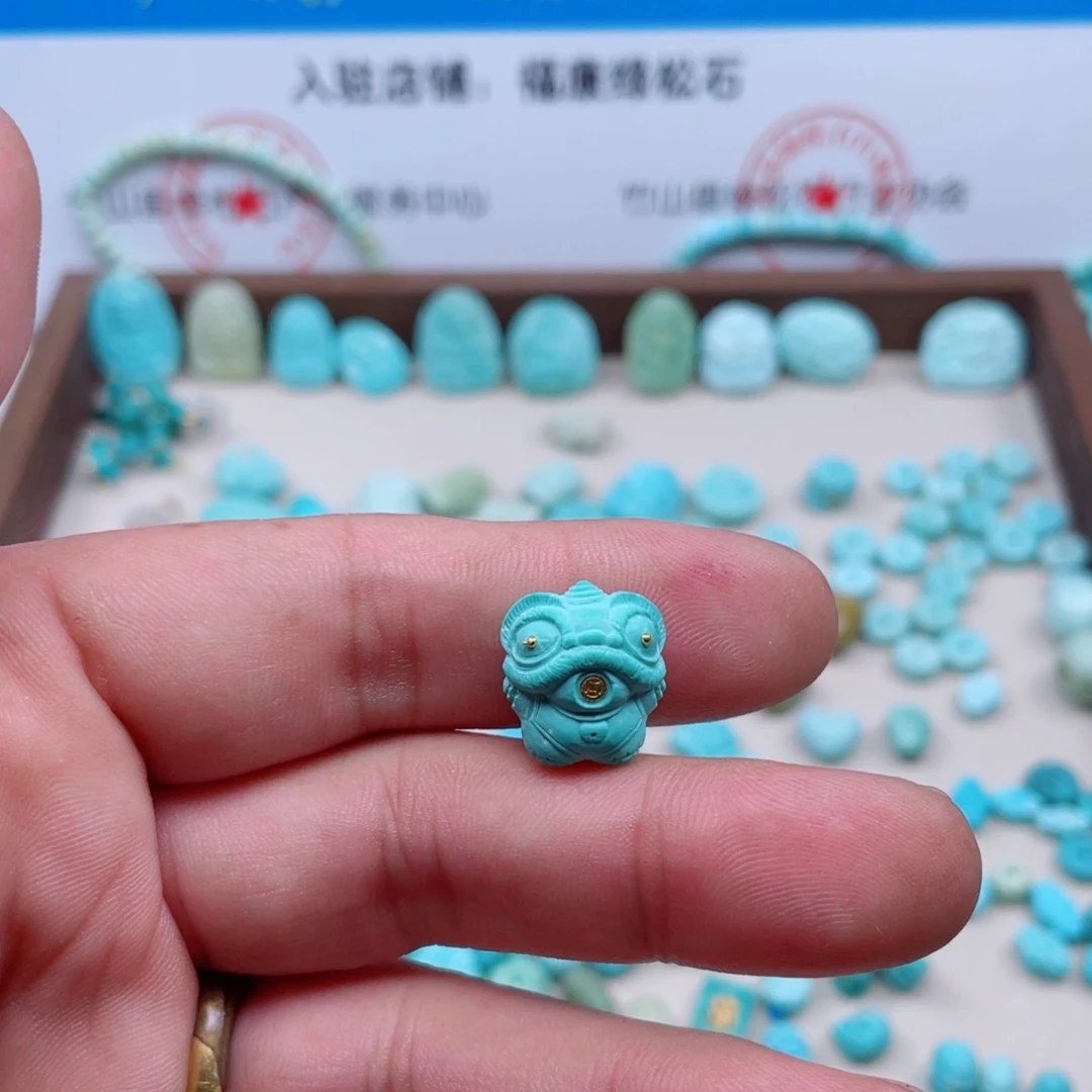绿松石未镶嵌颈饰102