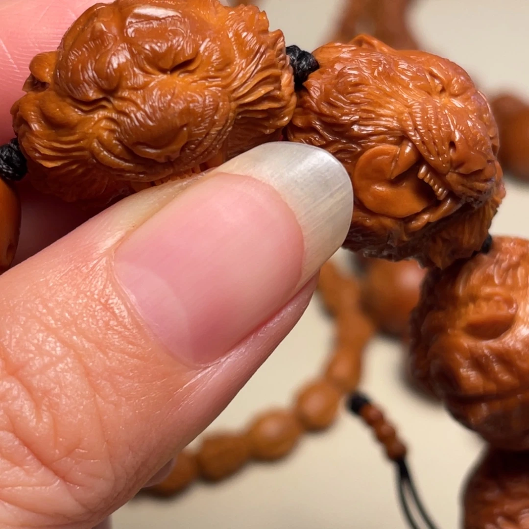 年***余手串/手链橄榄核橄榄核虎虎