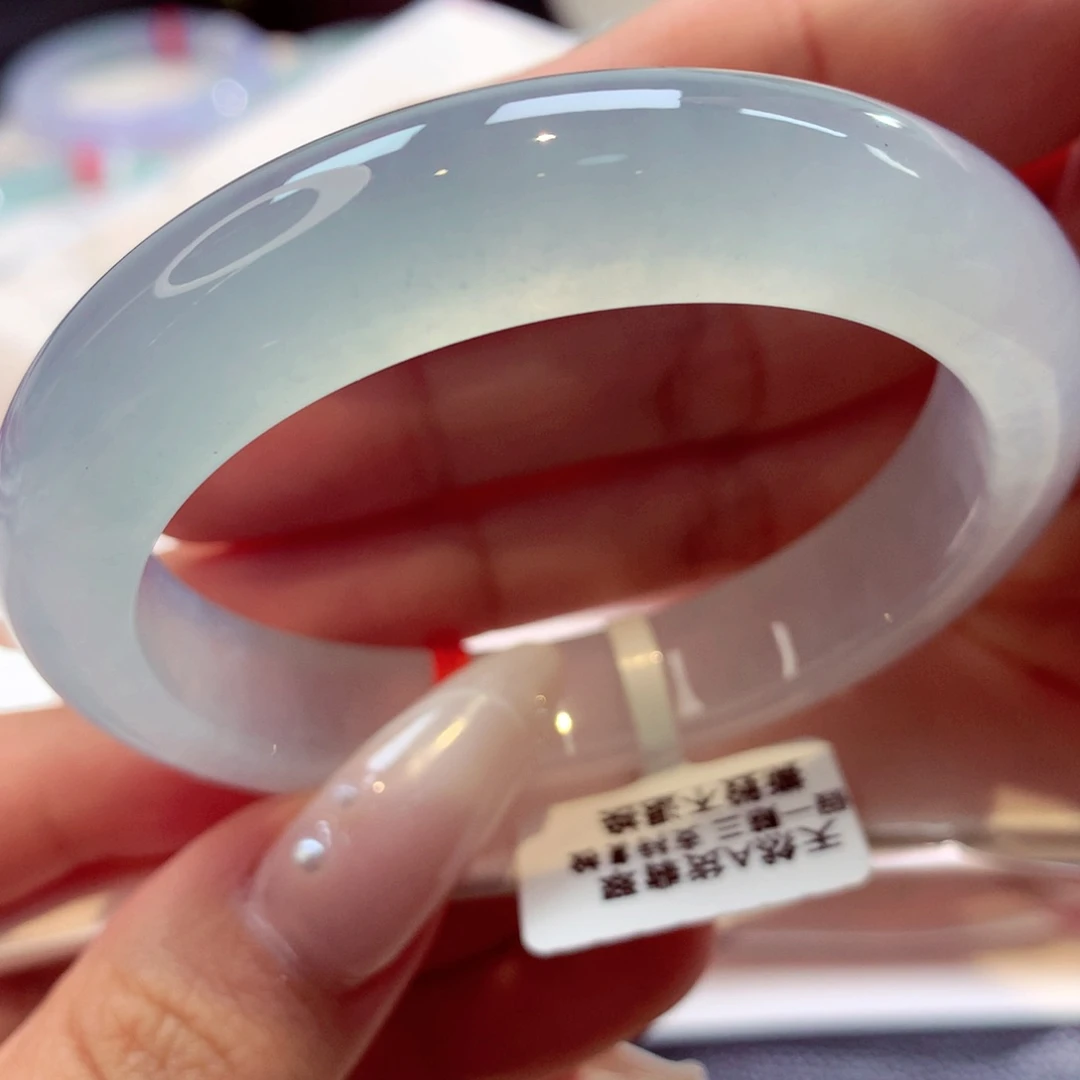 未镶嵌手镯翡翠正圈2号66