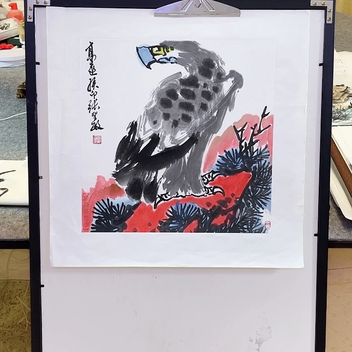 国画张圣敏先生纯手绘作品