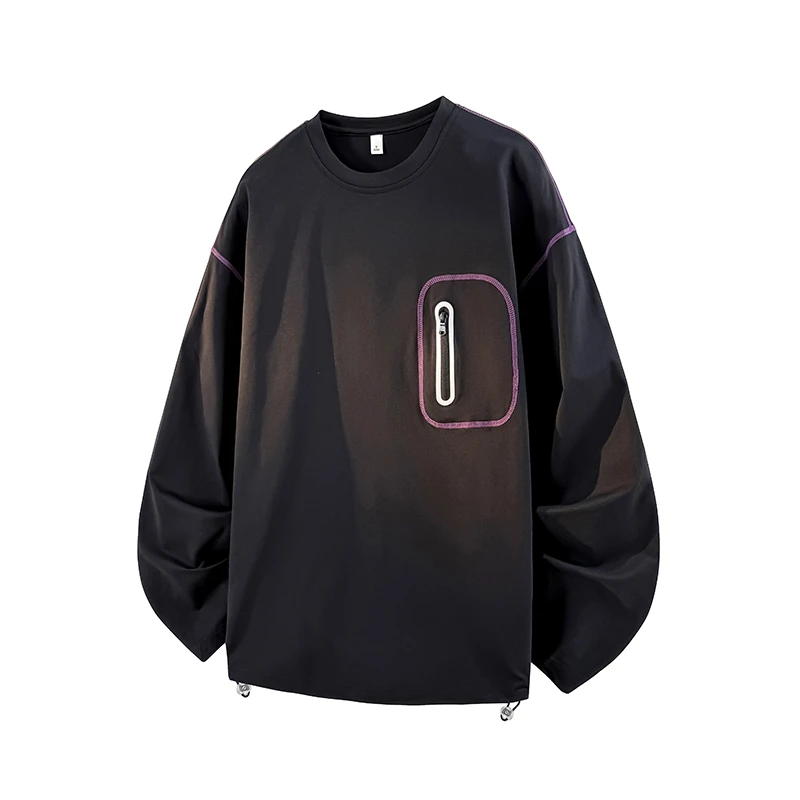 102#机制探索#户外速干长袖打底T恤