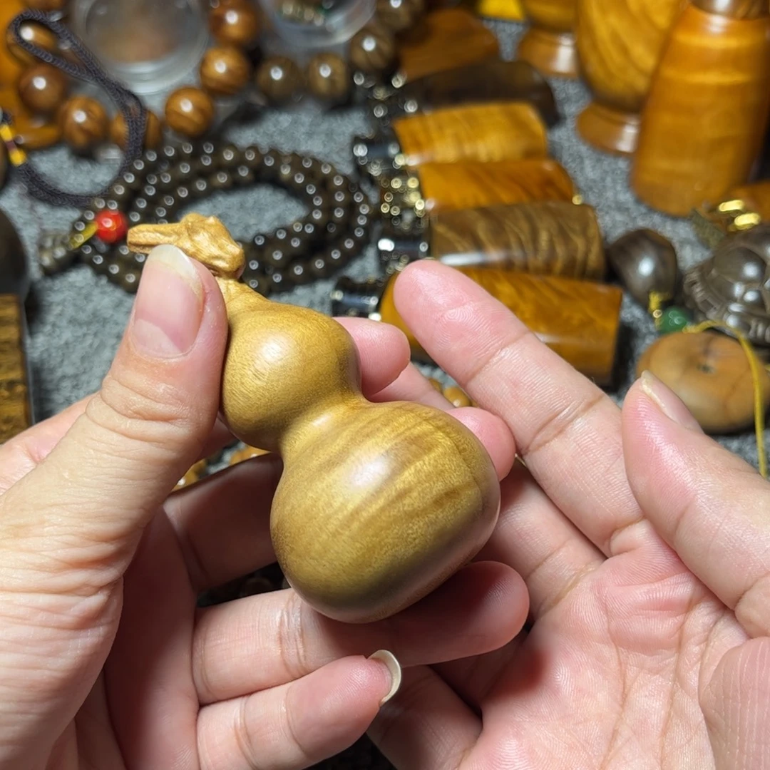 金丝楠枯木葫芦手把