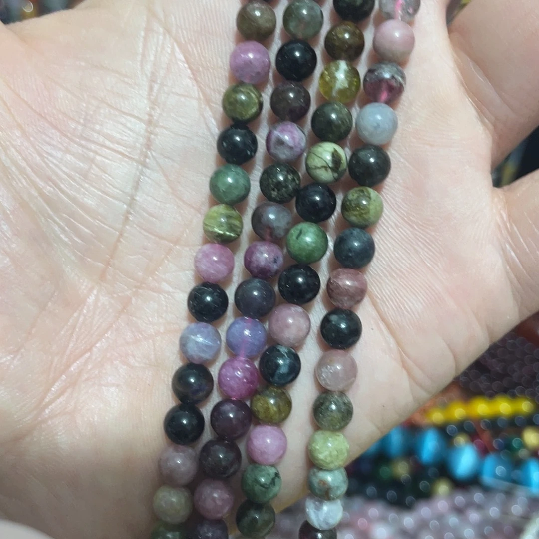 玛瑙/玉髓合金珠宝半成品纯天然碧玺卡6