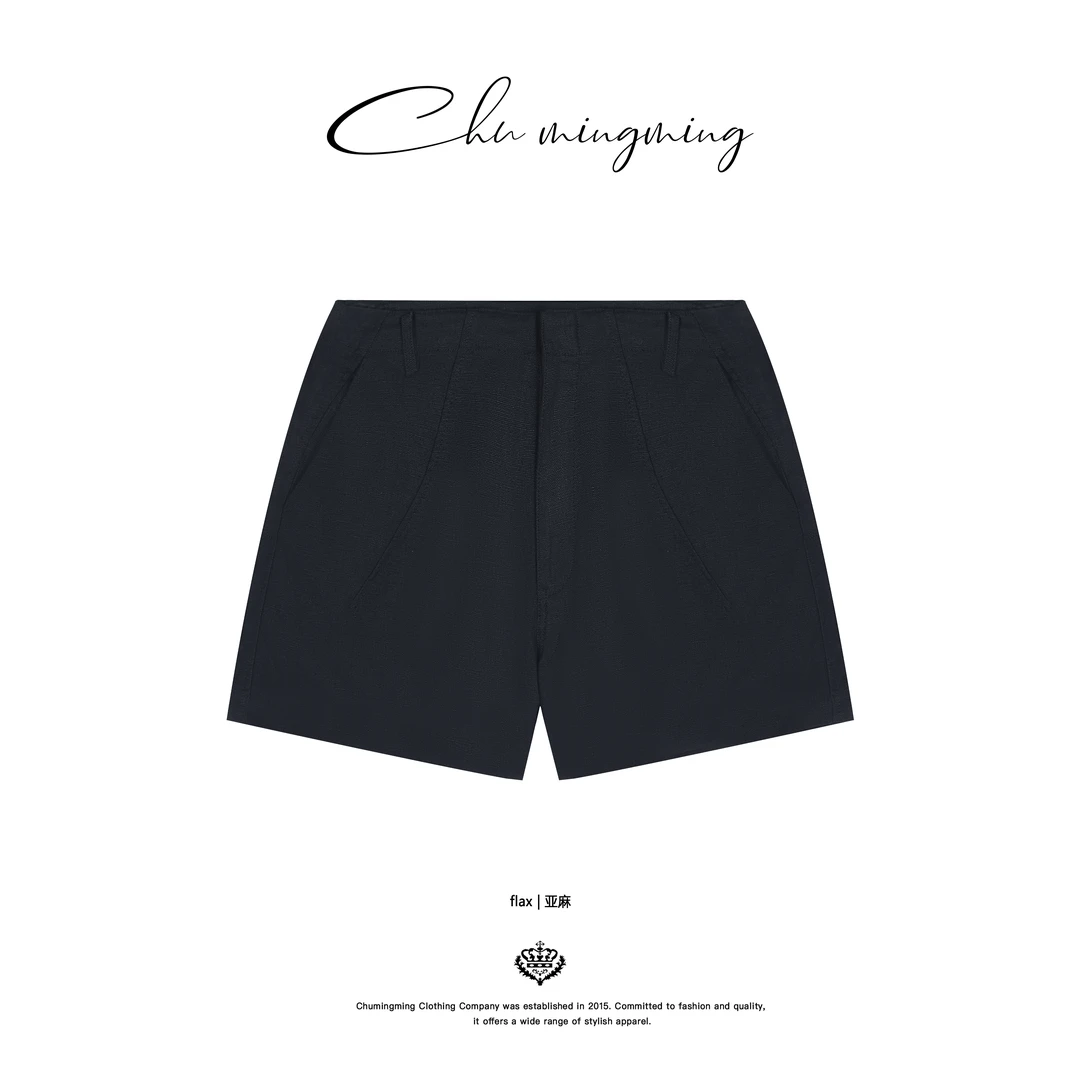 【CHU/2025SSNEW】《逸线》亚麻短裤NH2547