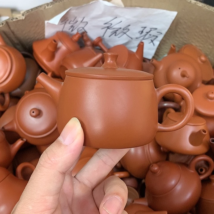 原矿朱泥茶壶茶具家用150