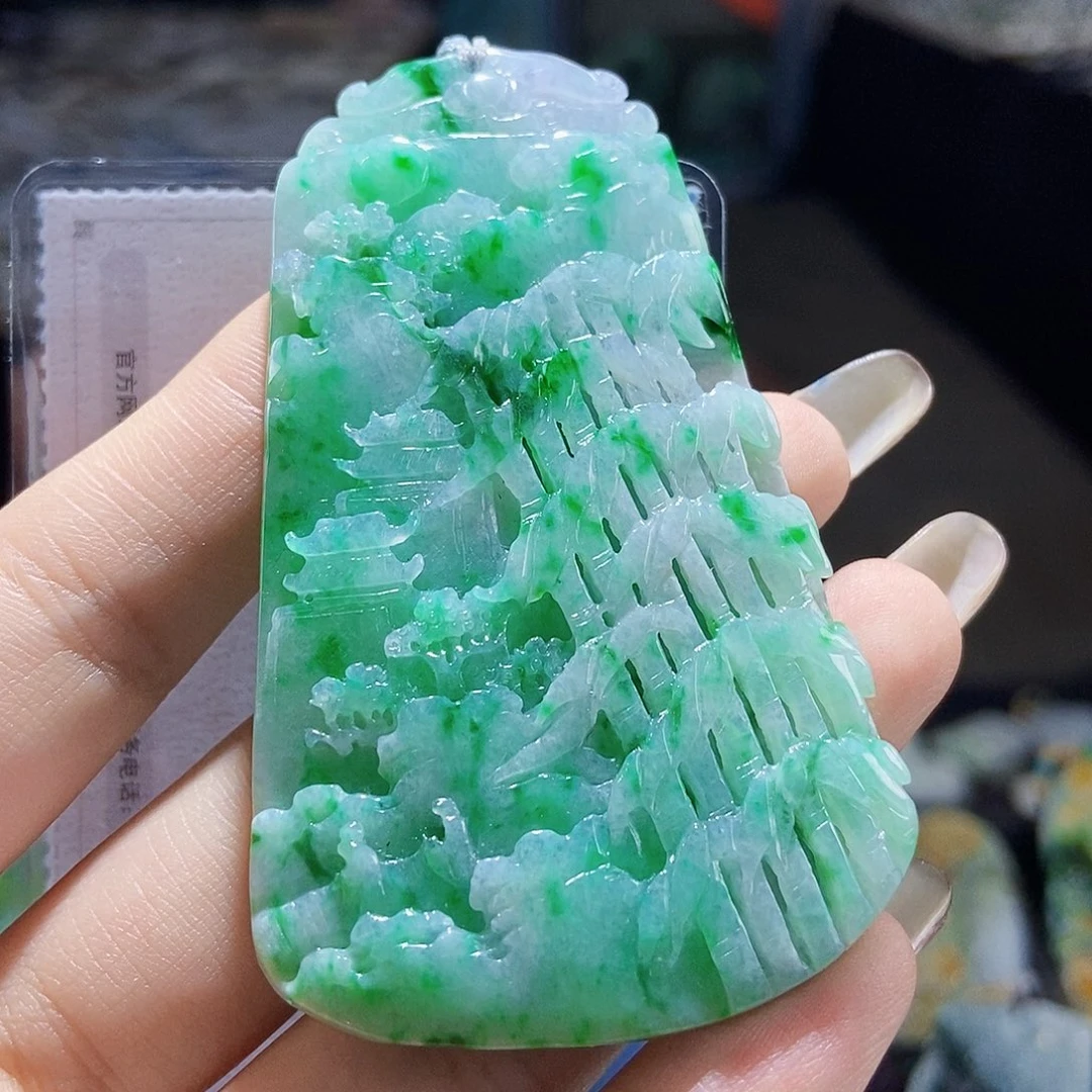 颈饰未镶嵌翡翠翡翠