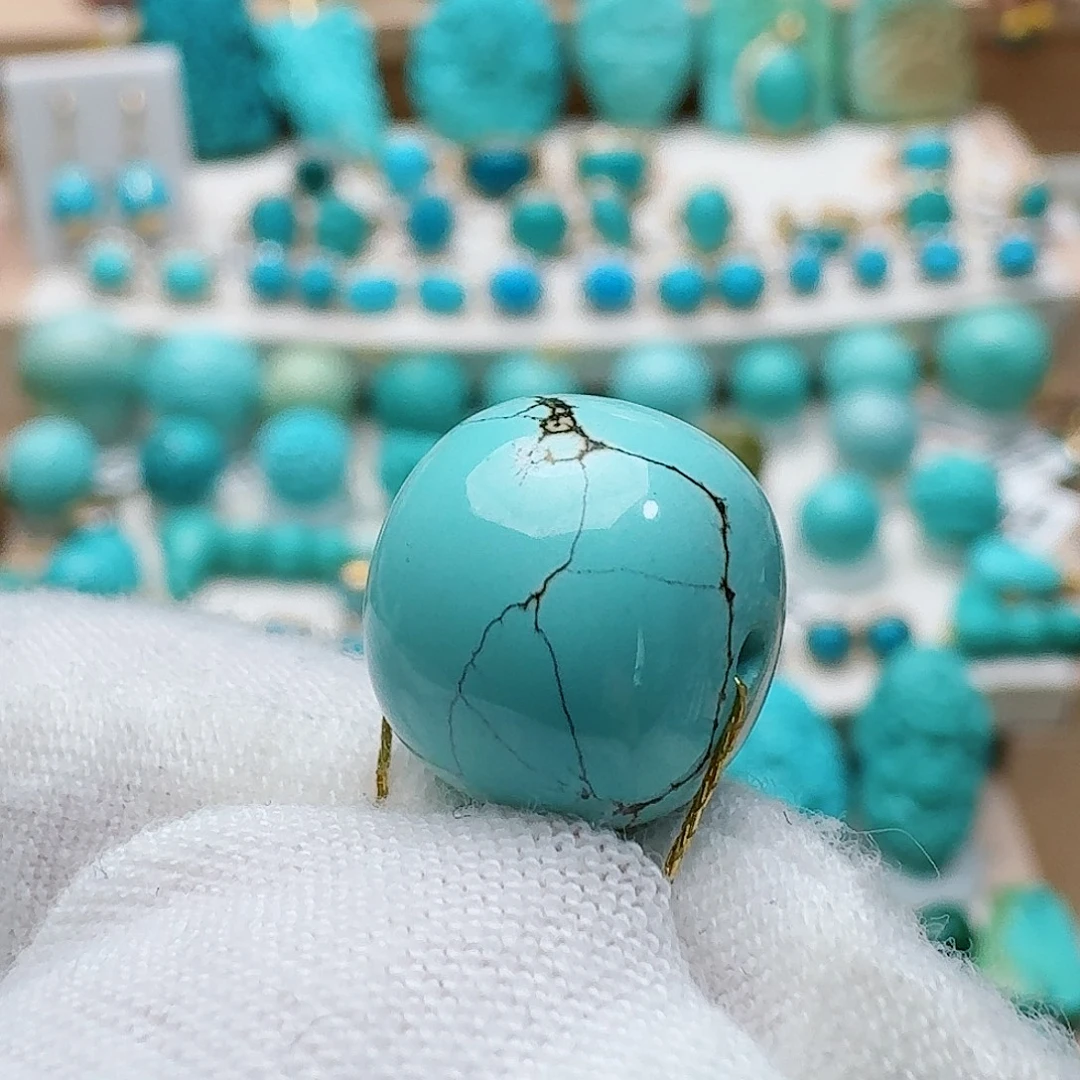 绿松石未镶嵌配饰