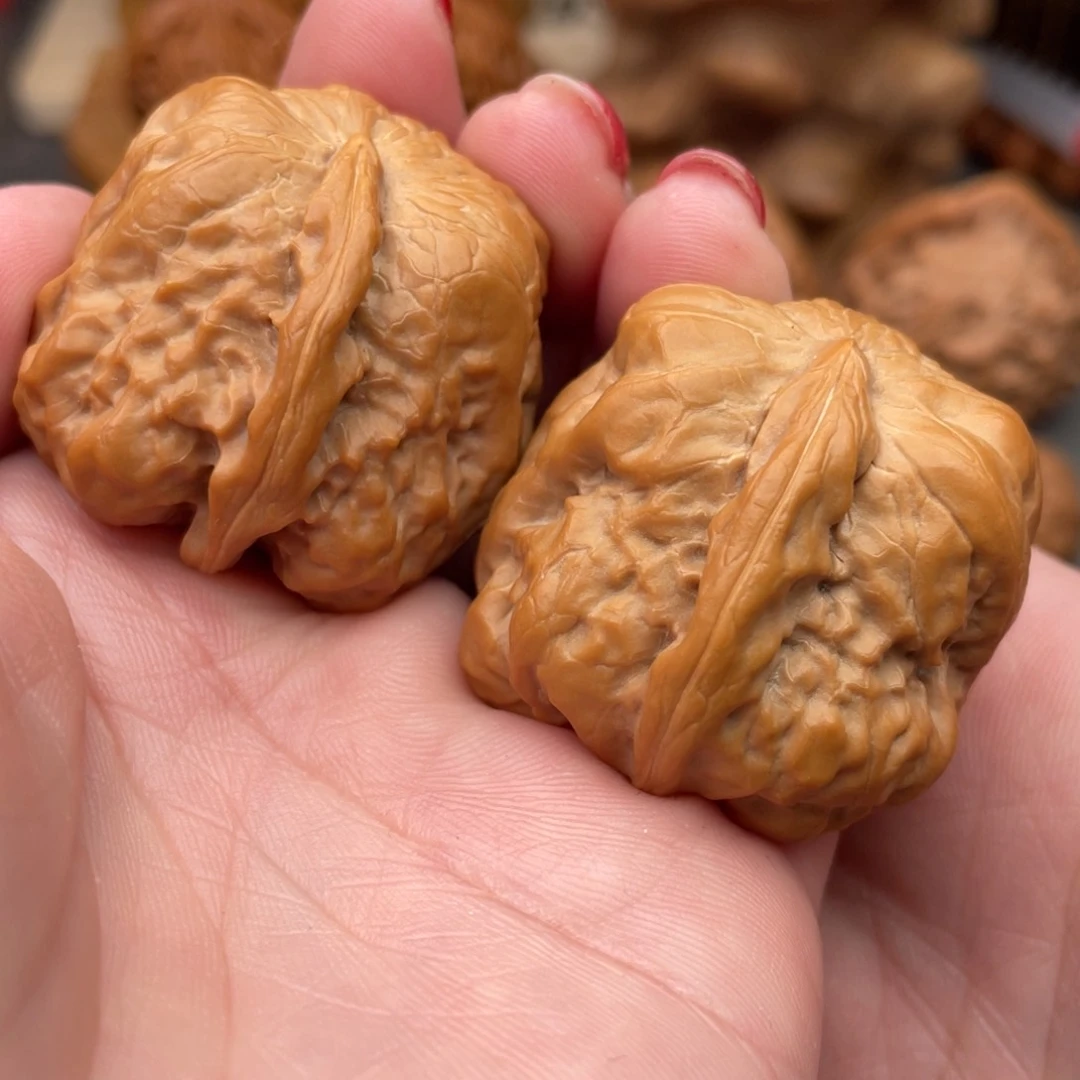 文玩核桃把件一帆风顺35