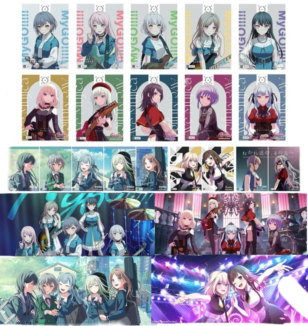 蜜蜂【拆袋】日谷正版-BanG Dream MyGO武士道BTCC透卡盲盒(代拆)