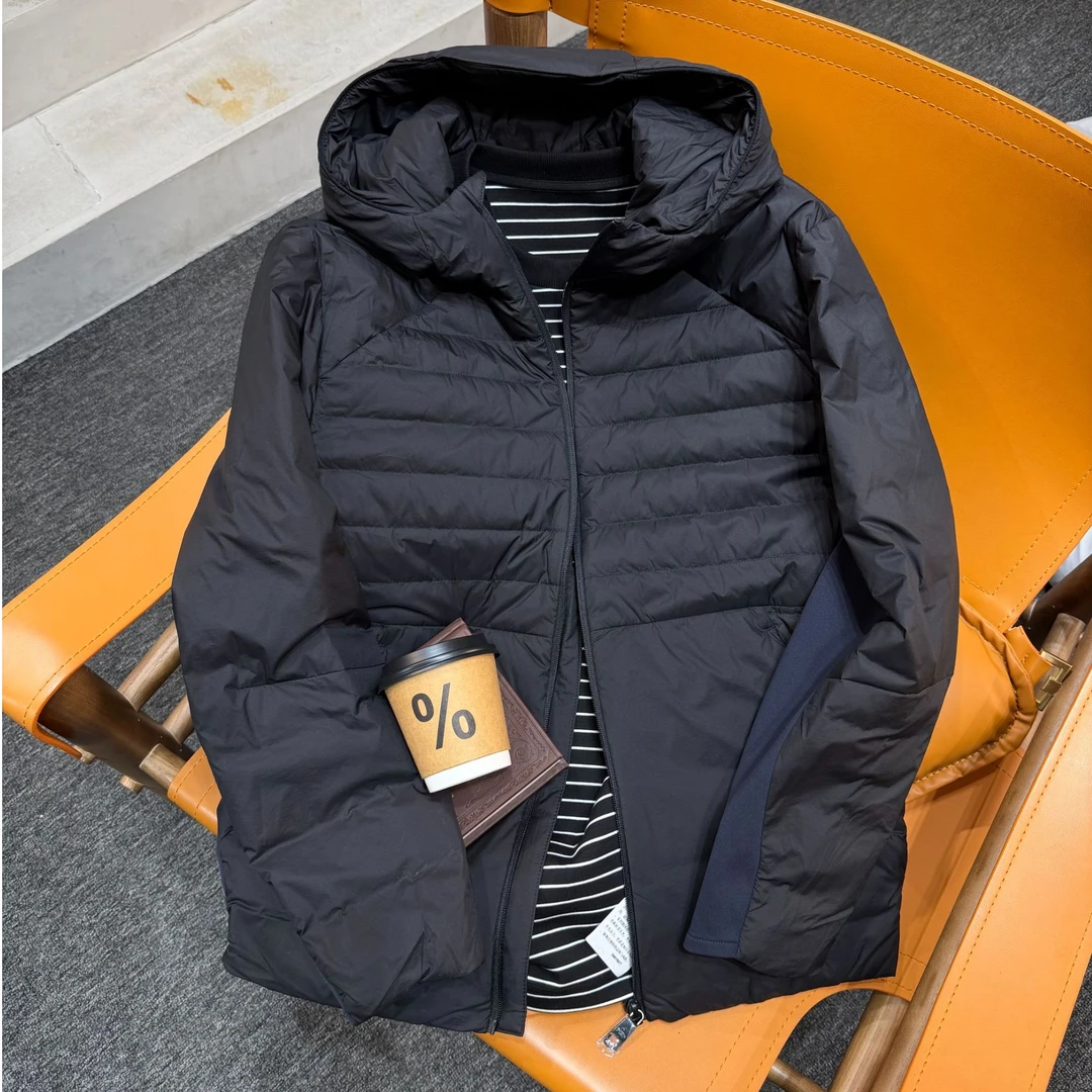 DIKALO FERRE/迪卡里奥 费雷D55YR877新款男士高密连帽羽绒服