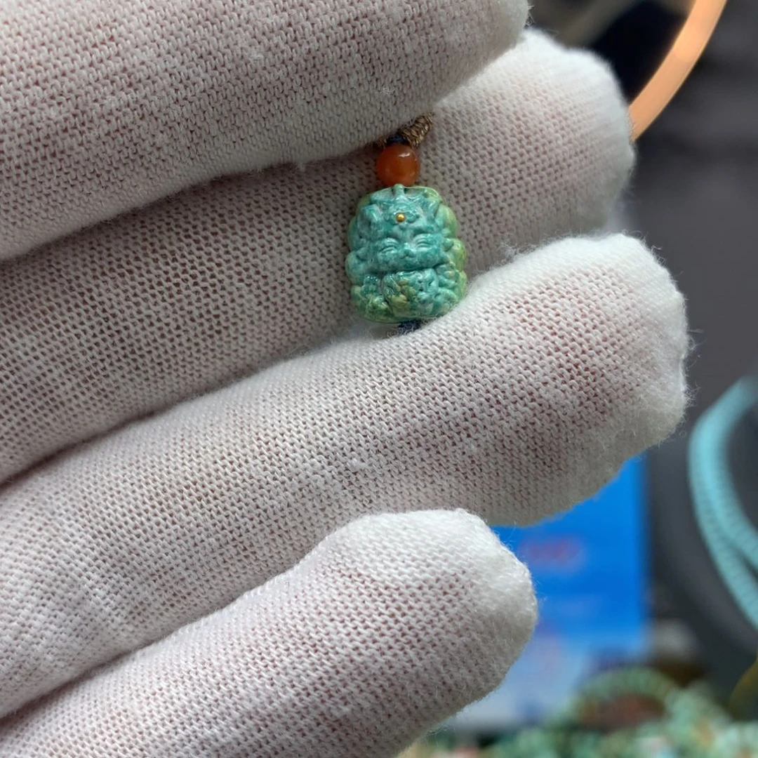 绿松石挂件未镶嵌