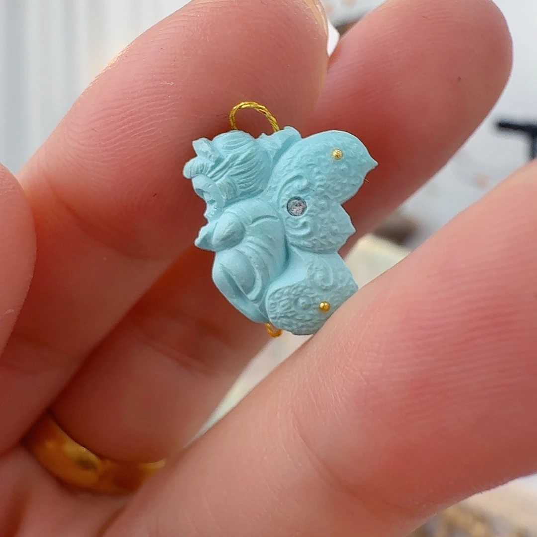 绿松石未镶嵌珠宝半成品