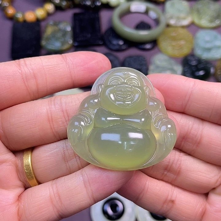 蛇纹石玉未镶嵌手链