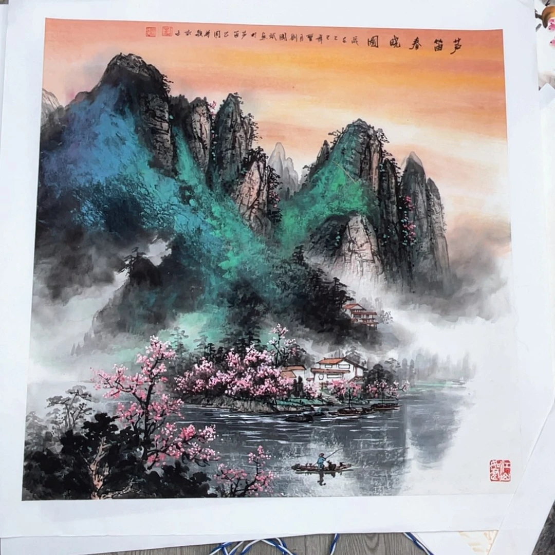 国画刘国斌老师作品欣赏