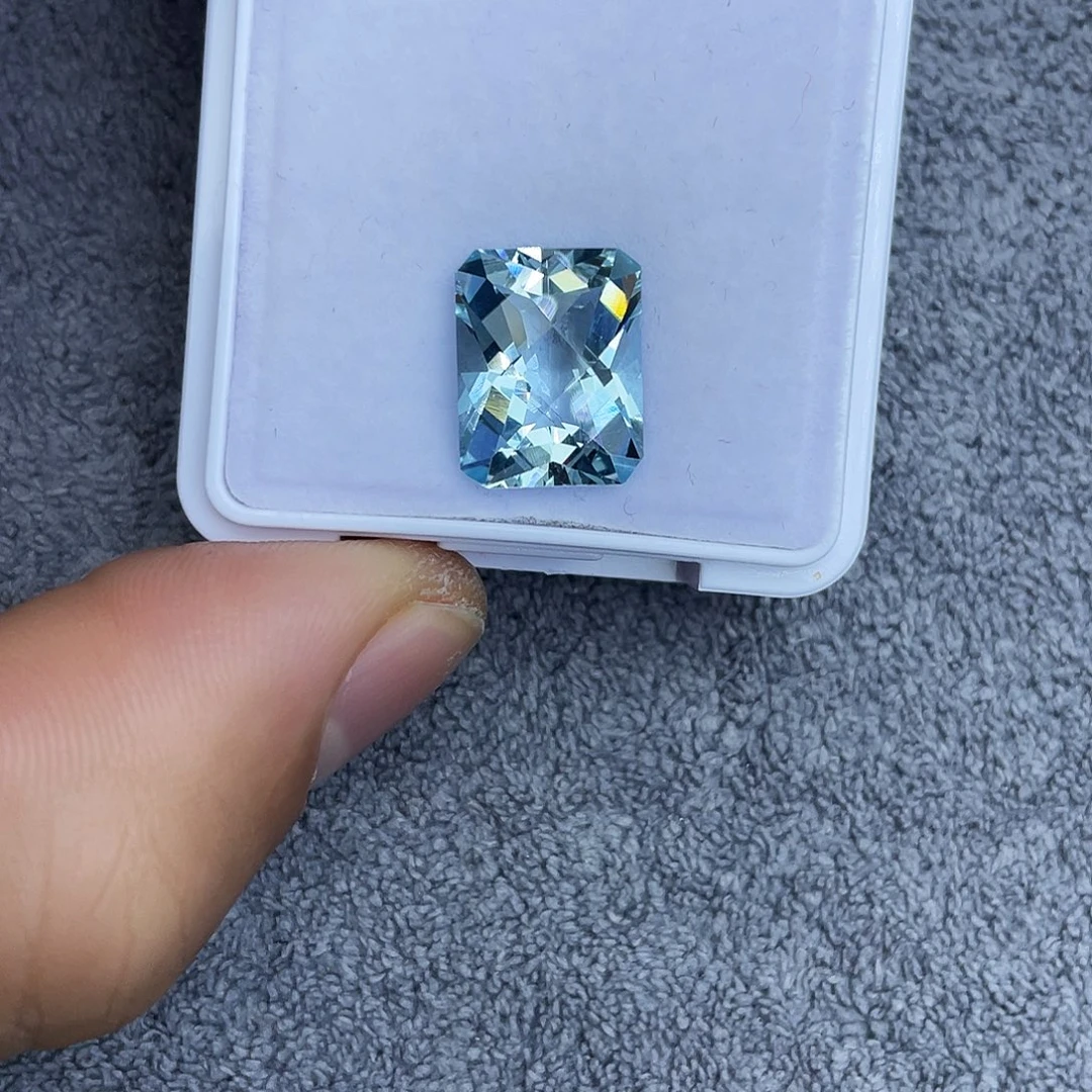 海蓝宝石裸石6.502Ct