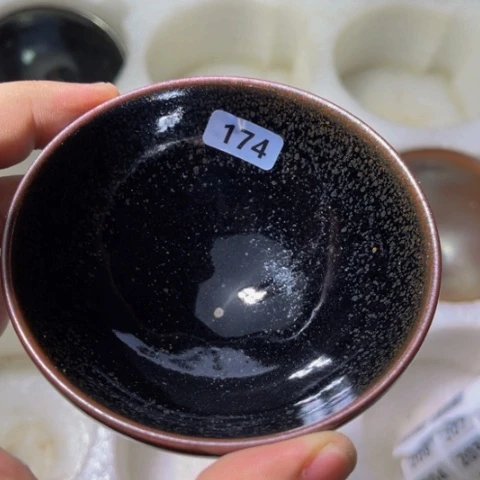 茶盏原矿原釉柴烧建盏