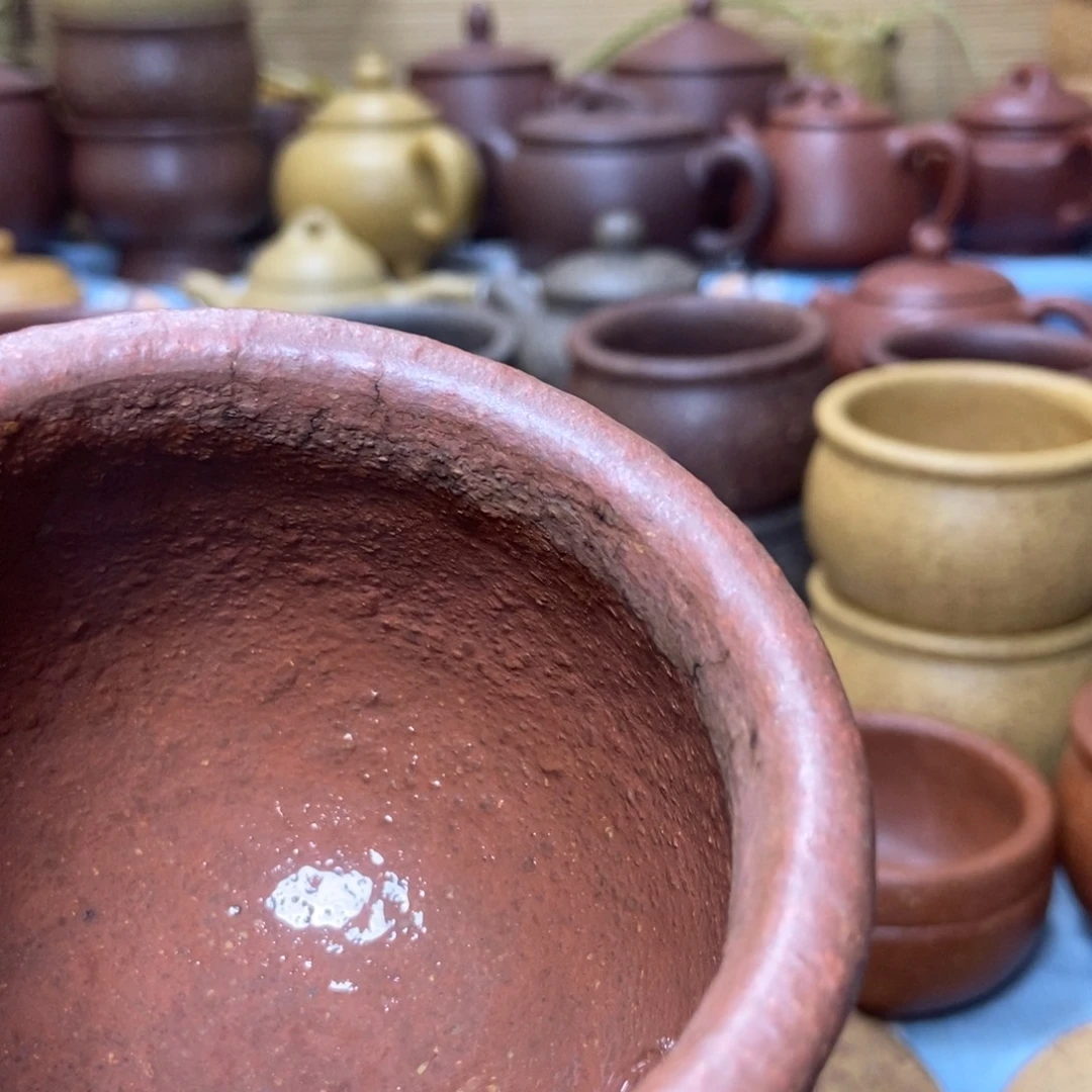 茶杯紫砂阳*微瑕手工杯不退不换