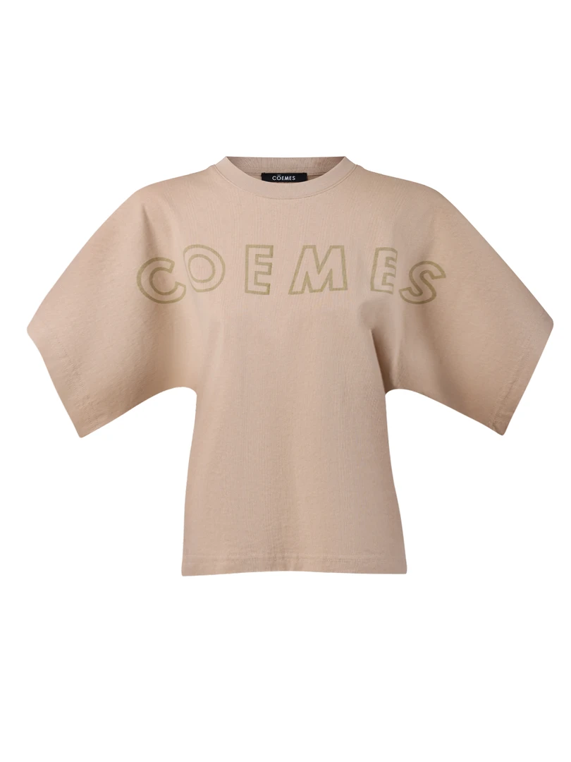 COEMES字母LOGO短袖上衣2506001