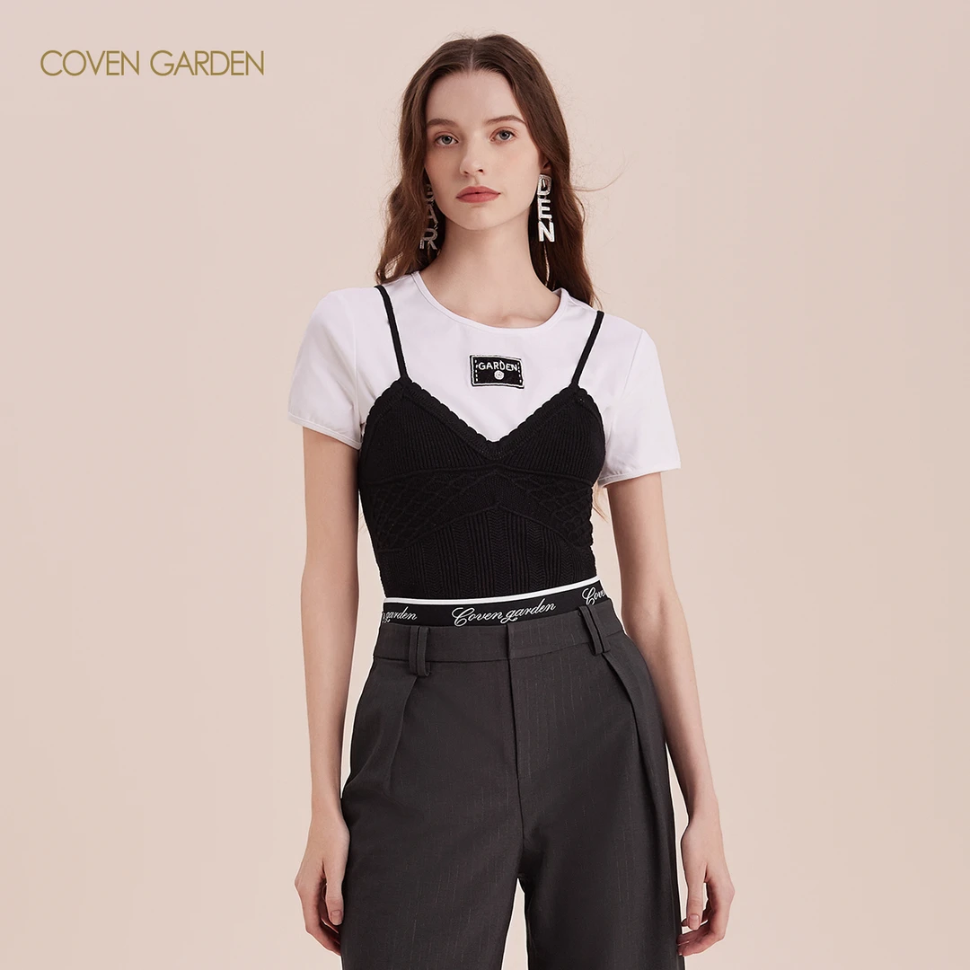 【陈大可】针织背心吊带CTA3093760 COVEN GARDEN