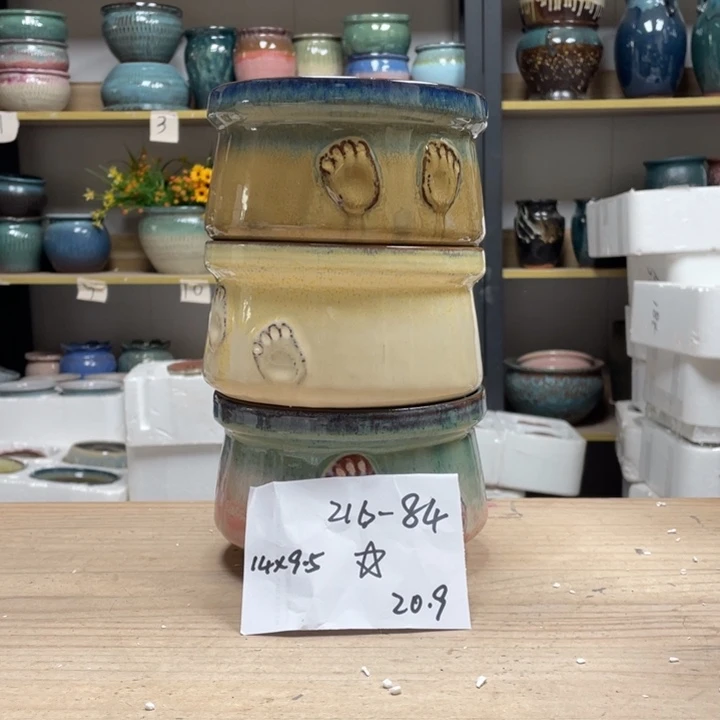 紫砂花盆多肉花盆微瑕84