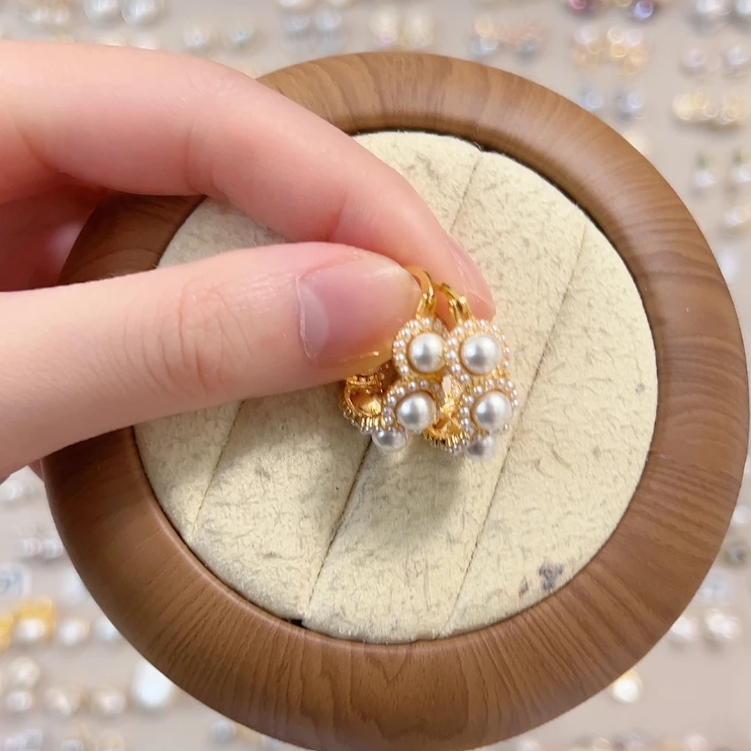 淡水珍珠银S925镶嵌原创手作