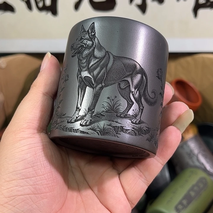 茶杯紫砂全手工紫砂主人杯