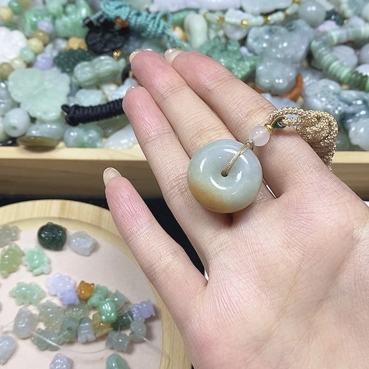 翡翠散珠天然缅甸翡翠