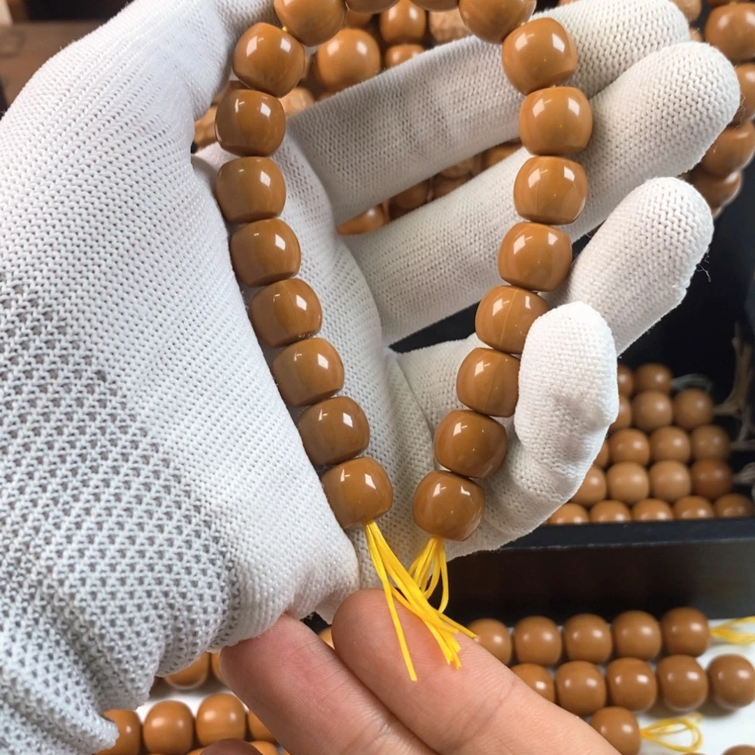 炎***哥猴头核桃手串聚宝盆直切