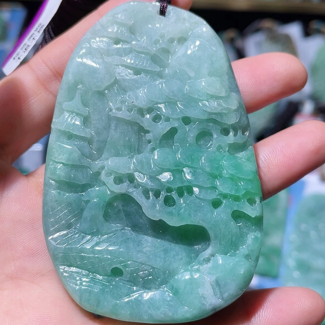 颈饰未镶嵌翡翠一个