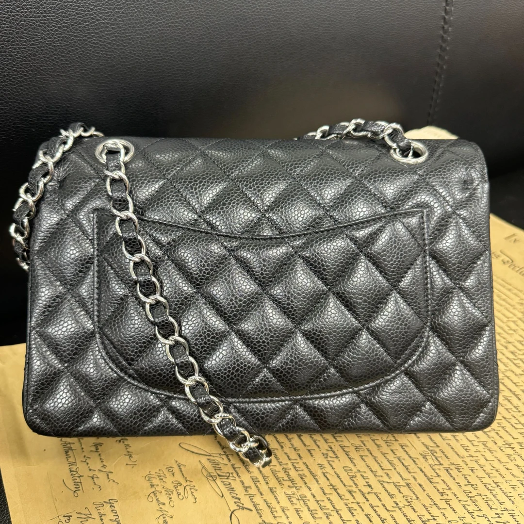 【Haas大球纹】23CF/25CF链条菱格纹单肩/斜挎时尚女包