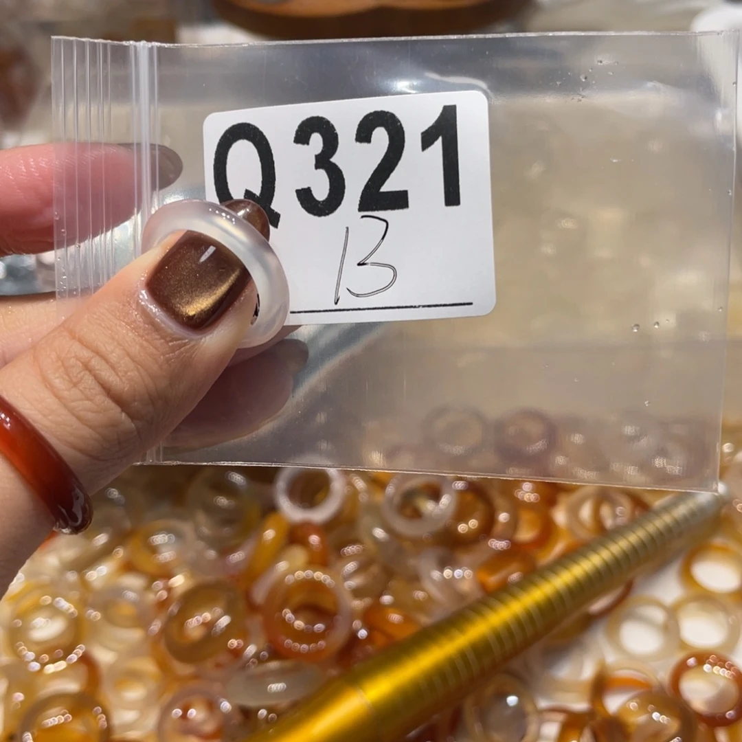 玛瑙/玉髓未镶嵌戒指321