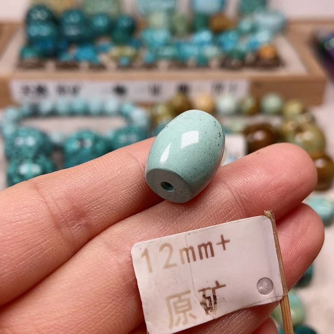 未镶嵌绿松石珠宝半成品