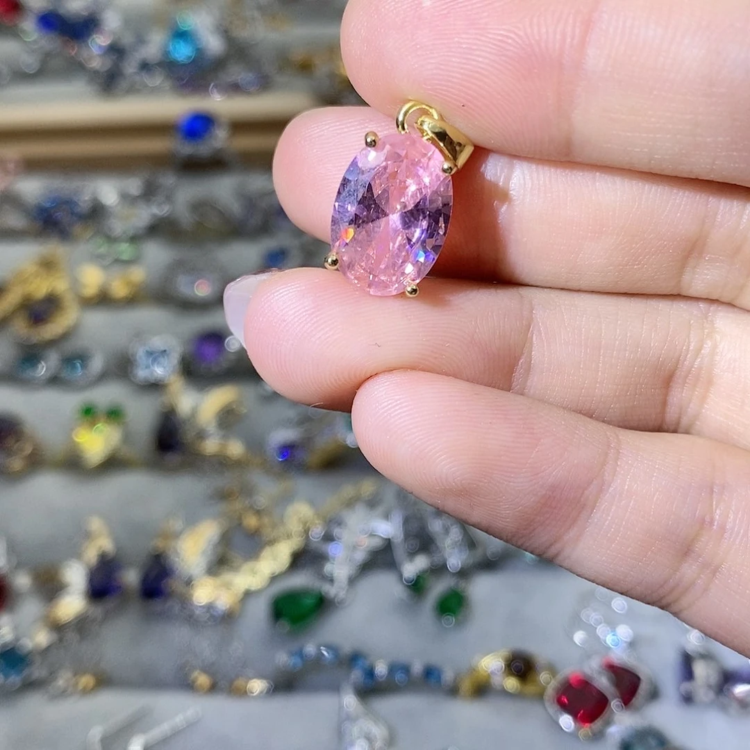 【闪购商品】银S925镶嵌戒指水晶