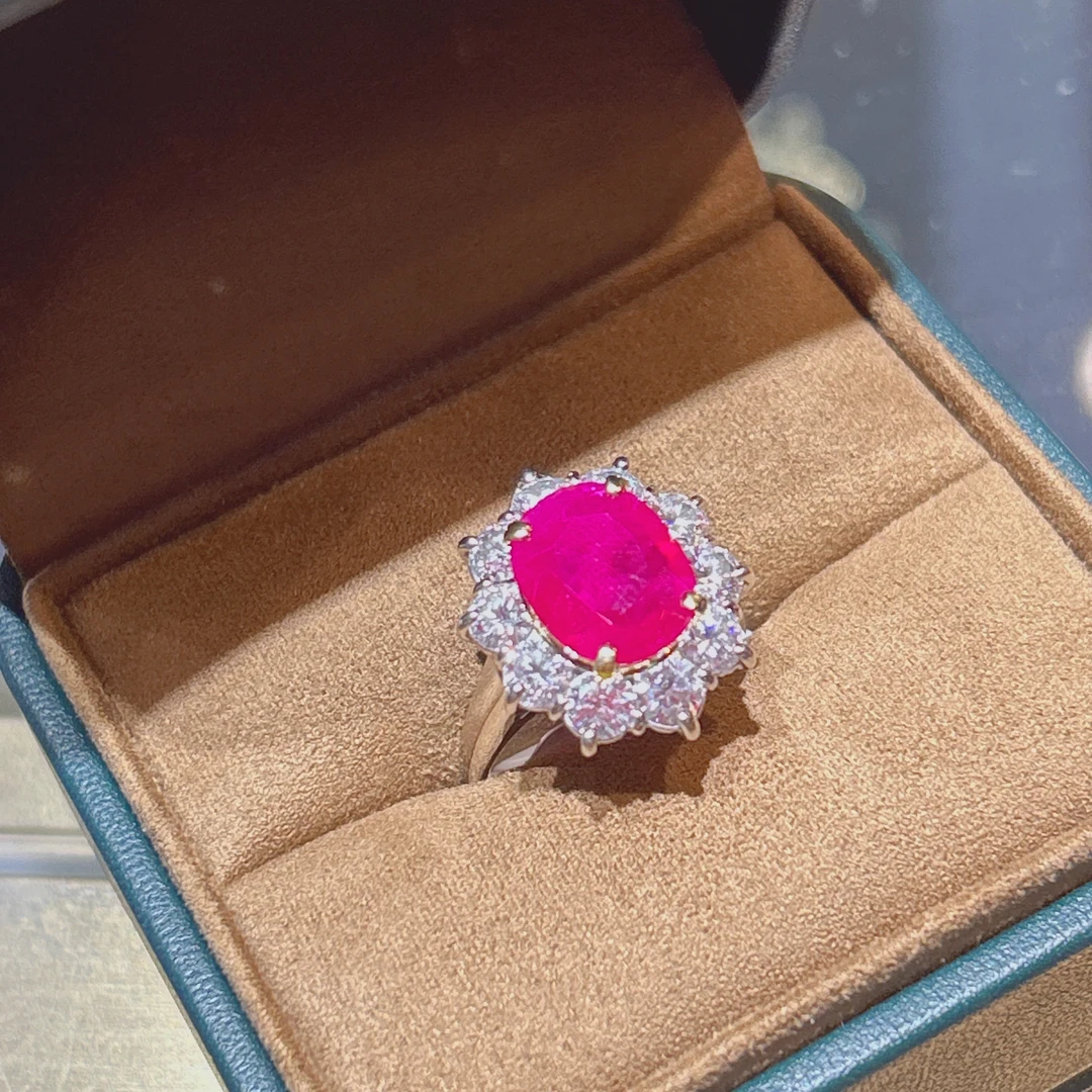 7姐专场/缅甸红宝石戒指 LZ115FC00088