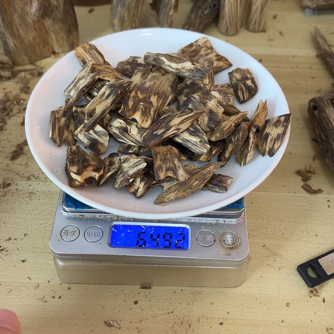 香料绿棋楠64克乌身圆叶