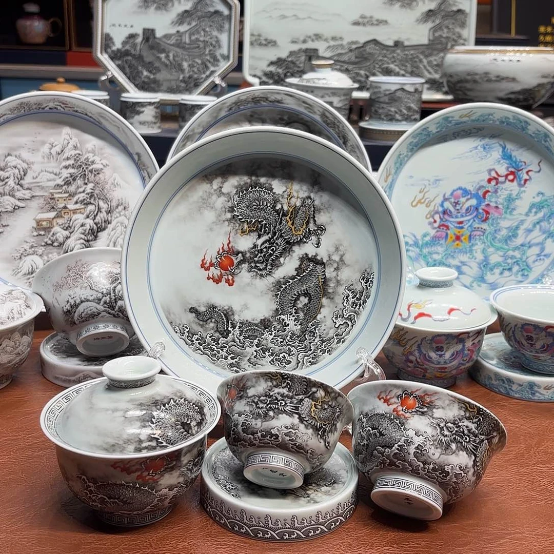 陶杯子景德镇陶瓷艺术展