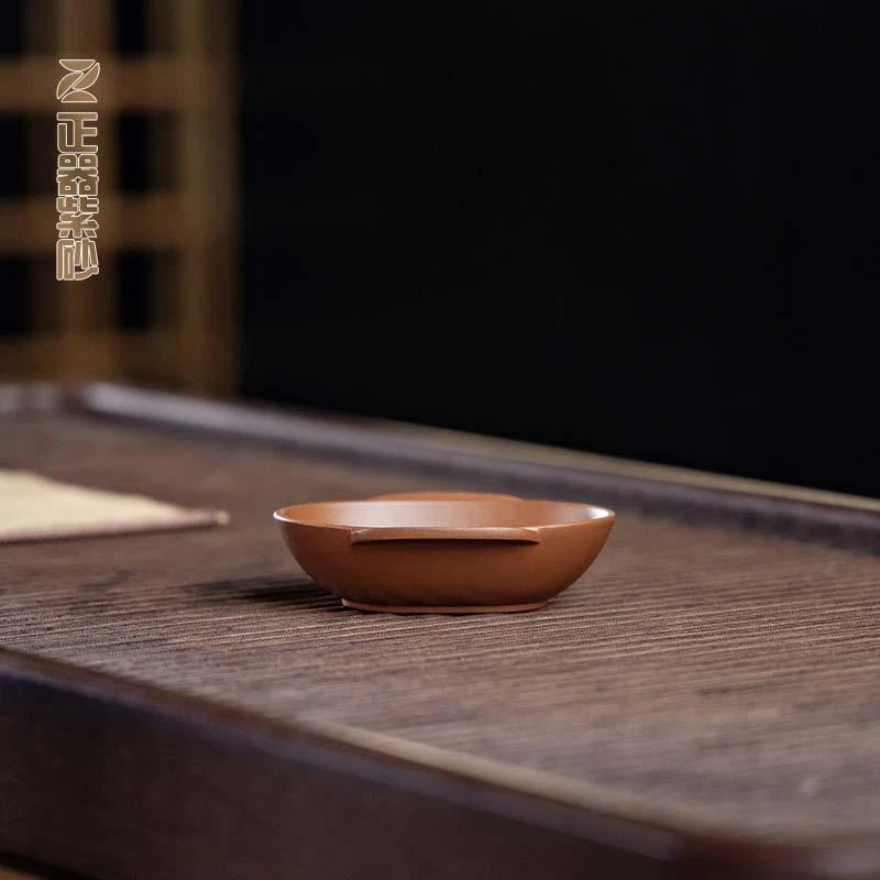 3 耳杯 朱泥 AA15353