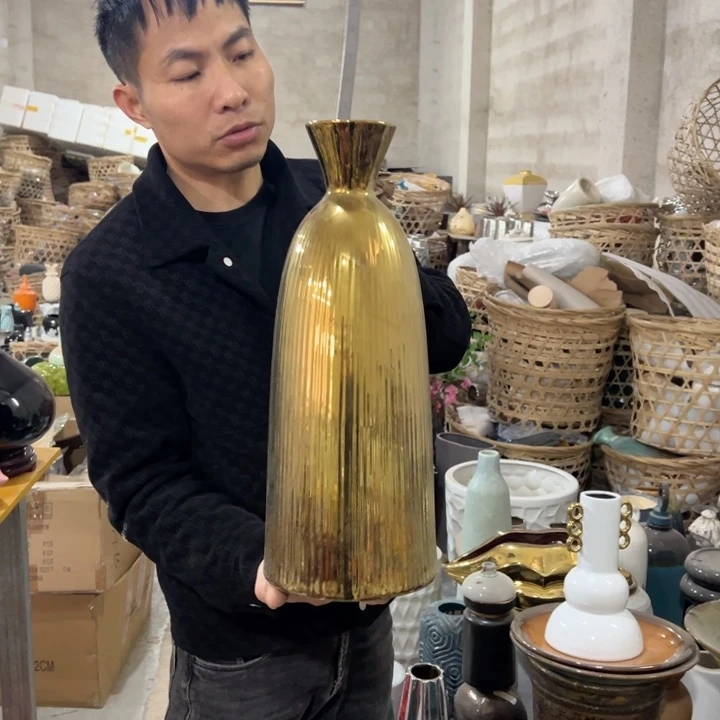 瓶高度45厘米口径8厘米微瑕捡漏