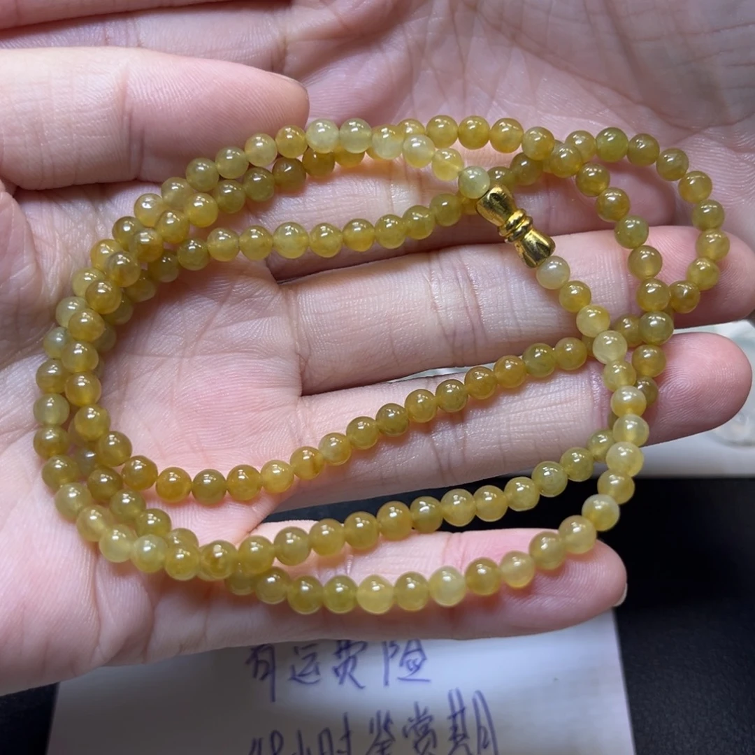 翡翠未镶嵌颈饰缅甸翡翠卡3.9