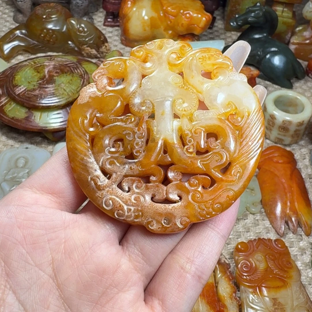 吊坠白玉菩提挂件