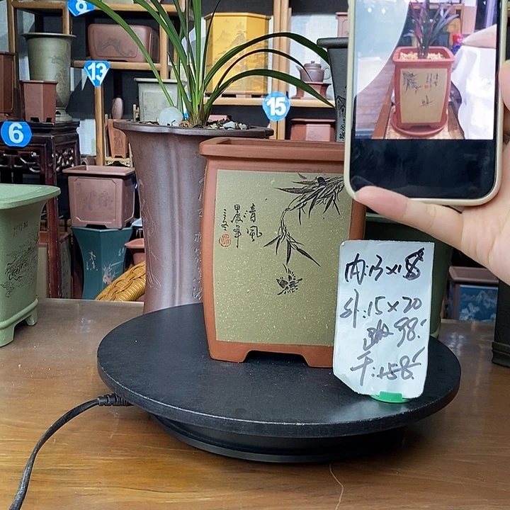 紫砂花盆阳光老师瑕疵98