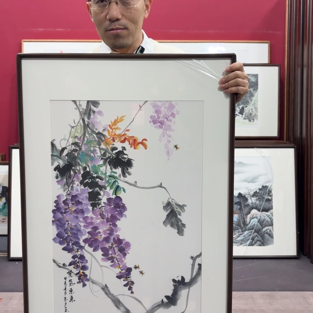 国画手绘作品90/60