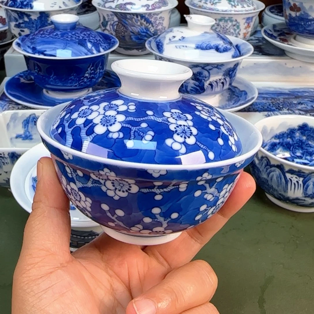 景德镇纯手绘茶具圆圆269