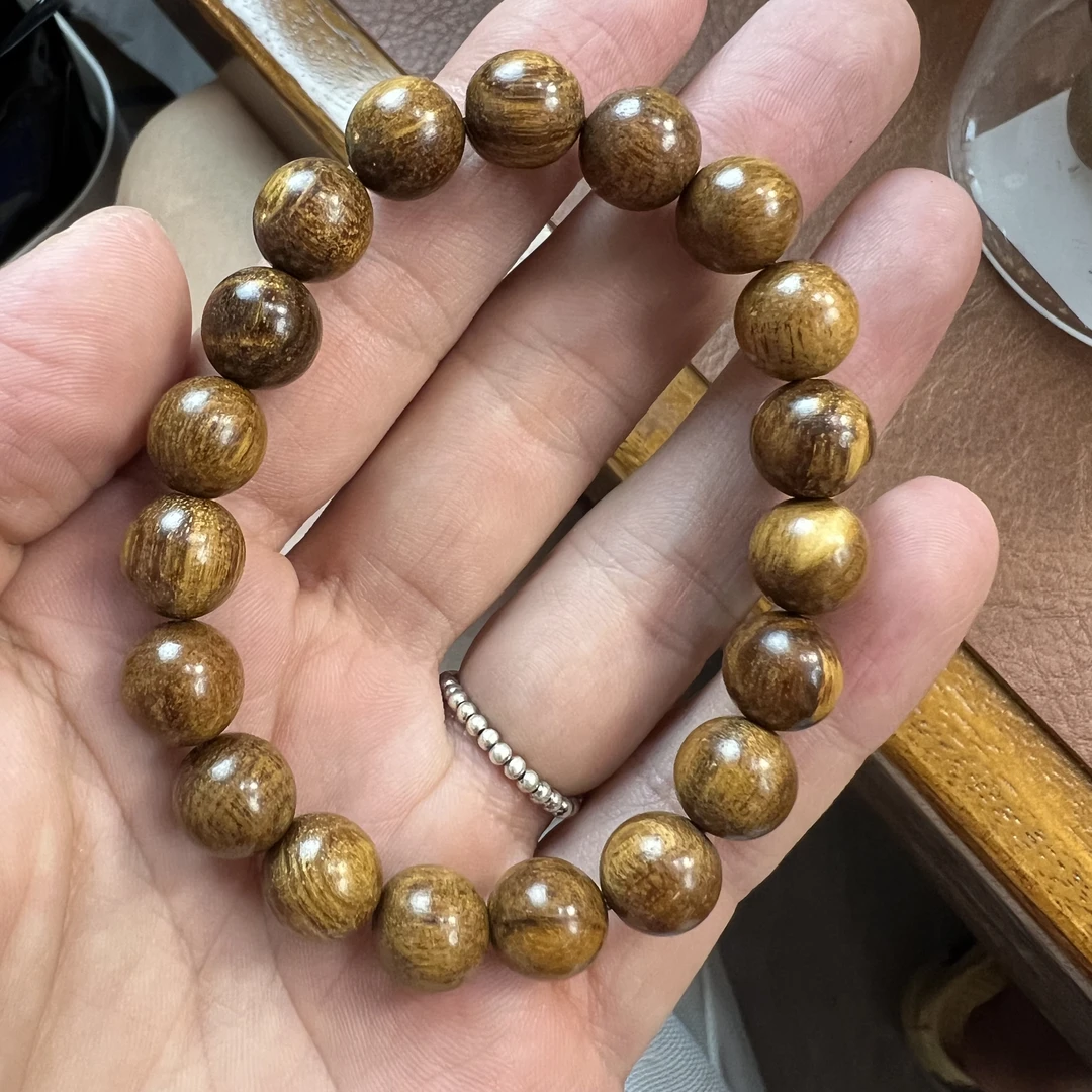 【识木甄选】贡木10mm圆珠单圈多样性发其一GM05