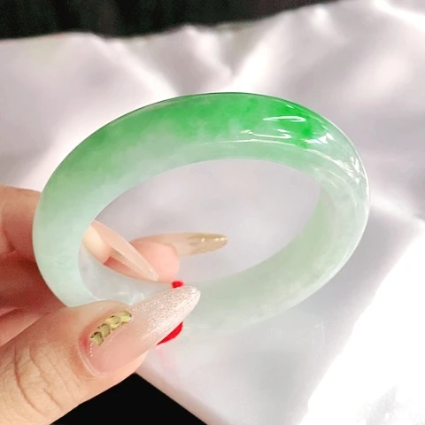 未镶嵌手镯翡翠小***嘟2912
